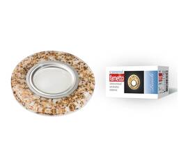 Встраиваемый светильник Fametto Luciole DLS-L108 GU5.3 CHROME/WHITE