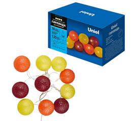 Гирлянда Uniel ULD-S0135-010/STB/2AA WARM WHITE IP20 TANGLES-3