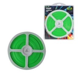 Светодиодная лента Uniel ULS-N01-2835-120LED/m-6mm-IP67-DC12V-9W/m-5M-GREEN блистер