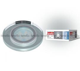 Встраиваемый светильник Fametto Peonia DLS-P106 GU5.3 CHROME/SILVER