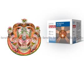 Встраиваемый светильник Fametto Fiore DLS-F122 G4 COLOUR/CLEAR