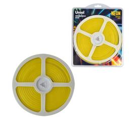 Светодиодная лента Uniel ULS-N01-2835-120LED/m-6mm-IP67-DC12V-9W/m-5M-YELLOW блистер