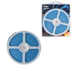 Светодиодная лента Uniel ULS-N01-2835-120LED/m-6mm-IP67-DC12V-9W/m-5M-BLUE блистер