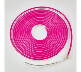 Светодиодная лента Uniel ULS-N11-2835-120LED/m-8mm-IP67-DC24V-10W/m-15M-PINK катушка в герметичной у