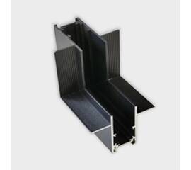 Коннектор L-образный вертикальный Italline Atom IT012-5033 black