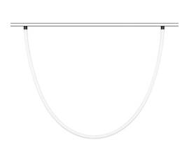 Трековый светодиодный светильник Arlight Mag-Orient-Tube-Elastic-R25-L2500-35W Warm3000 044332 (#акция#)