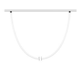Трековый светодиодный светильник Arlight Mag-Orient-Tube-Elastic-R25-L5000-70W Day4000 044338 (#акция#)