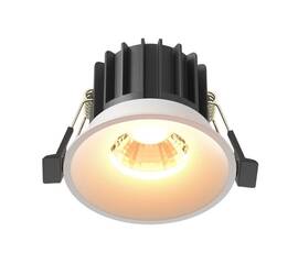 Встраиваемый светодиодный светильник Maytoni Technical Round DL058-12W2.7K-W