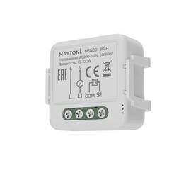 Wi-Fi выключатель двухканальный (без нуля) Maytoni Technical Smart home MSN001