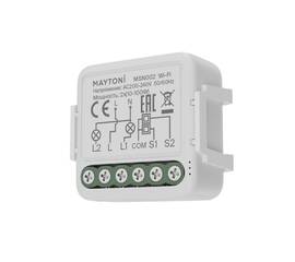 Wi-Fi выключатель двухканальный (без нуля) Maytoni Technical Smart home MSN002