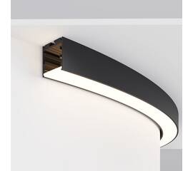 Профиль радиусный Maytoni черный ALM-3535R-B-D-90°-1.5M