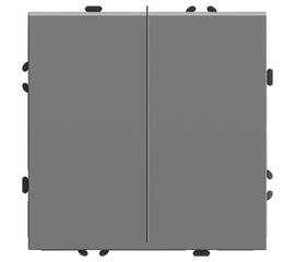 Переключатель 2-клавишный Stekker Эмили RSW10-5107-10 49947