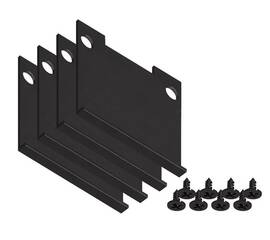 Заглушка для накладного алюминиевого профиля GP2500 (комплект 4шт) GP8471