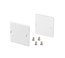 Заглушка SL-LINE-3638-LW WHITE глухая (Arlight, Металл) 040252(1)