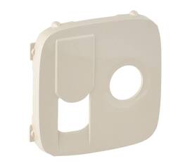 Лицевая панель Legrand Valena Allure розетки TV-RJ45 слоновая кость 754836