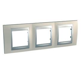 Рамка 3-постовая Schneider Electric Unica Top MGU66.006.095