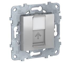 Розетка компьютерная RJ45 Schneider Electric Unica New Cat. 6 UTP NU541530