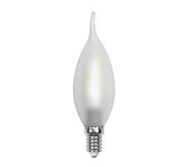 Лампа светодиодная филаментная (UL-00000306) Uniel E14 6W 3000K матовая LED-CW35-6W/WW/E14/FR PLS02W
