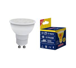 Лампа светодиодная (UL-00003838) Volpe GU10 7W 3000K матовая LED-JCDR-7W/WW/GU10/NR