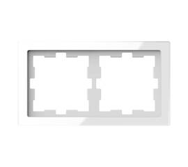 Рамка 2-постовая Schneider Electric Merten D-Life MTN4020-6520