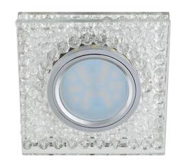 Встраиваемый светильник Fametto Luciole DLS-L134 GU5.3 Chrome/Clear