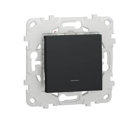 Переключатель одноклавишный перекрестный с подсветкой Schneider Electric Unica New NU520554N