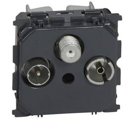 Розетка TV-FM-SAT Legrand Celiane 067388