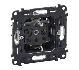 Розетка 2К+З Legrand Valena Мех In Matic 16A 250V 753025