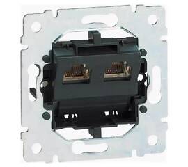Розетка телефонная 2хRJ11 Legrand Galea Life 775939