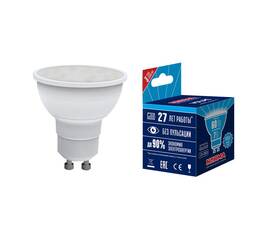 Лампа светодиодная (UL-00003836) Volpe GU10 7W 4000K матовая LED-JCDR-7W/NW/GU10/NR