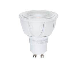 Лампа светодиодная диммируемая (UL-00003988) Uniel GU10 6W 4000K матовая LED-JCDR 6W/NW/GU10/FR/DIM