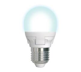 Лампа светодиодная диммируемая (UL-00004301) Uniel E27 7W 4000K матовая LED-G45 7W/4000K/E27/FR/DIM