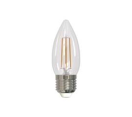 Лампа светодиодная филаментная (UL-00005162) Uniel E27 9W 3000K прозрачная LED-C35-9W/3000K/E27/CL P