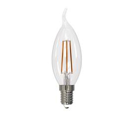 Лампа светодиодная филаментная (UL-00005170) Uniel E14 11W 3000K прозрачная LED-CW35-11W/3000K/E14/C