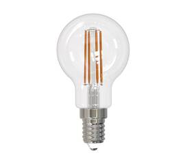 Лампа светодиодная филаментная (UL-00005177) Uniel E14 11W 4000K прозрачная LED-G45-11W/4000K/E14/CL