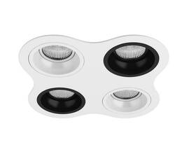 Встраиваемый светильник Lightstar Domino (214646+214606+214607+214606+214607) D64606070607