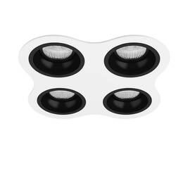 Встраиваемый светильник Lightstar Domino (214646+214607+214607+214607+214607) D64607070707