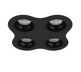 Встраиваемый светильник Lightstar Domino (214647+214607+214607+214607+214607) D64707070707
