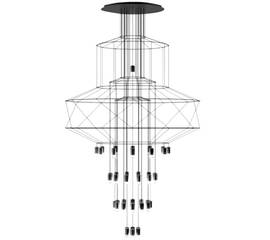 Каскадная люстра ImperiumLoft Vibia Wireflow 75394-22