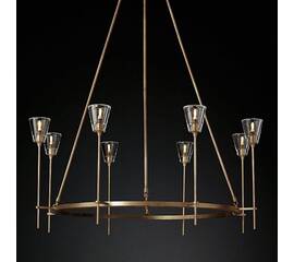 Подвесная люстра ImperiumLoft Torche De Verre 75676-22