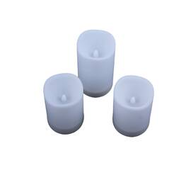 Садовый светильник на солнечной батарее Uniel USL-S-816/PT150 CANDLE SET3 UL-00009381