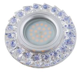Встраиваемый светильник Fametto DLS-L120 GU5.3 CHROME/CLEAR+PURPLE UL-00000367