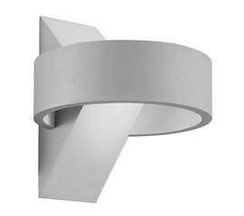 Уличный настенный светильник Uniel ULU-S34A-8W/4000K IP65 GREY UL-00009350