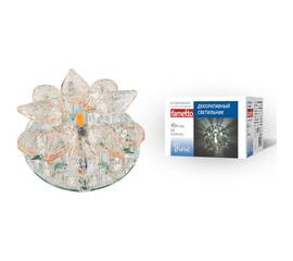 Встраиваемый светильник Fametto DLS-F129 G4 GLASSY/CHAMPAIGNE UL-00000354