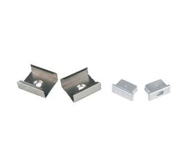 Комплект заглушек и скоб Uniel UFE-N02 SILVER A POLYBAG UL-00000622
