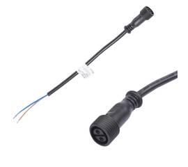 Провод для подключения в линию прожекторов Uniel UCX-LC2/L52-0.25M DC24V BLACK UL-00009344