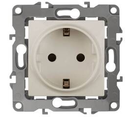 Розетка ЭРА 12 2P E Schuko 16A 250V 12-2101-02 Б0014676