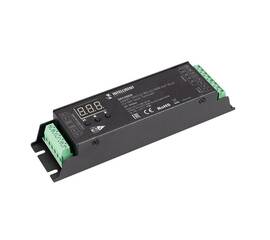Декодер Arlight SMART-DMX512-305-63-RDM-SUF Black (12-48V, 5x4A, Terminal) (IARL, IP20 Металл, 5 лет