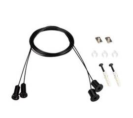 Подвес Arlight ARL-2x2m Set BLACK (Pad 9x2mm) 039187(1)