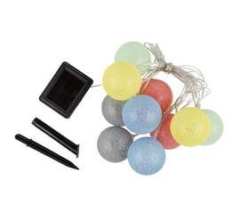 Гирлянда на солнечной батарее Uniel USL-S-139/PM2000 COTTON BALLS UL-00010436